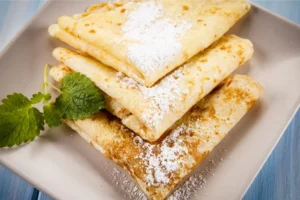 Receita de crepe doce